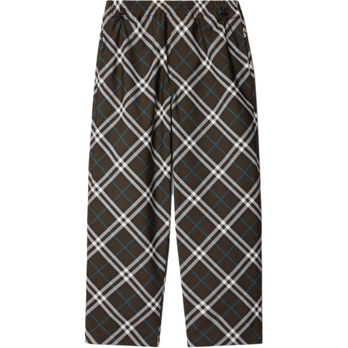 

Повседневные брюки мужские зеленые Burberry, зеленый