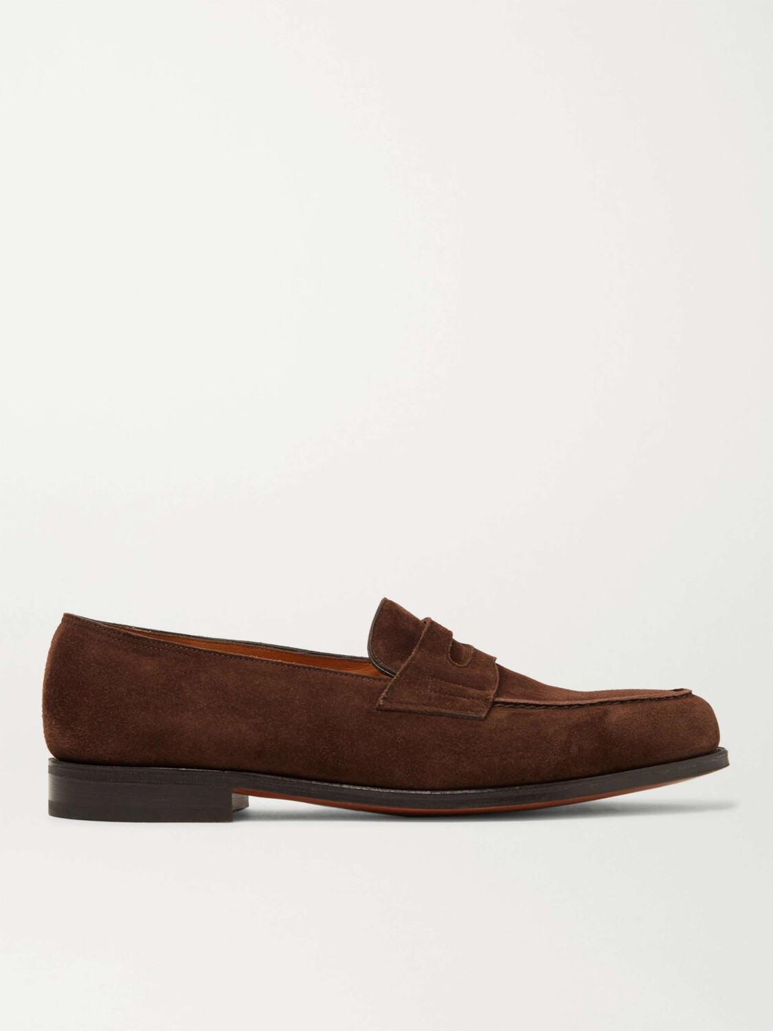 

Замшевые пенни-лоферы Lopez JOHN LOBB, коричневый