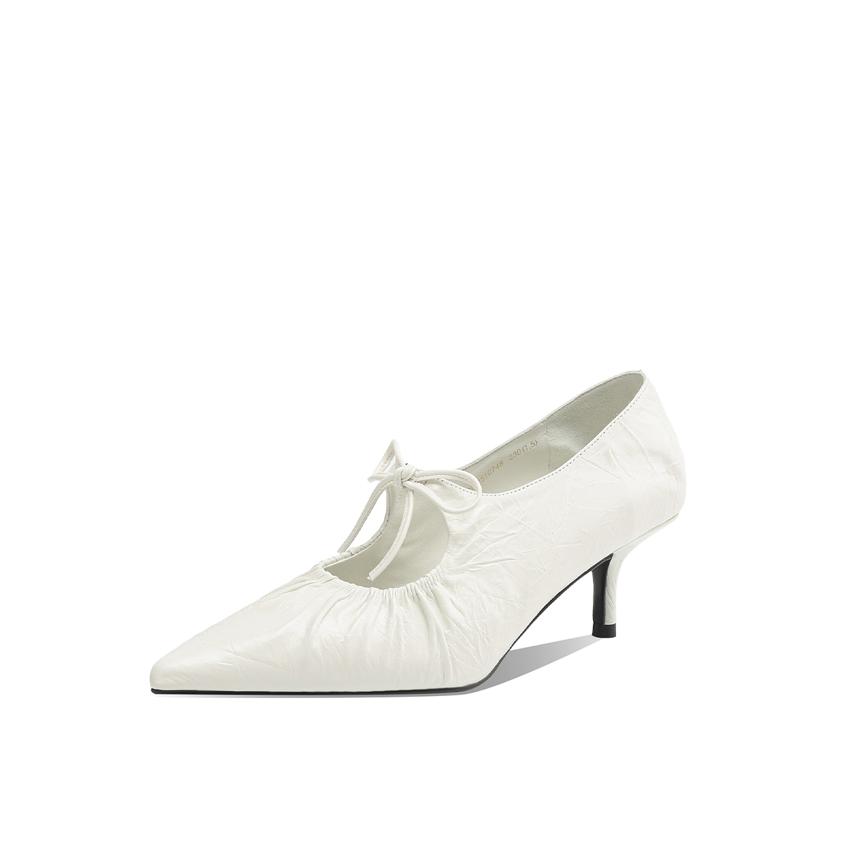 Rosa Bianca Женские туфли на высоком каблуке экрю с подкладкой из овчины, цвет Ecru (Sheepskin Lining)