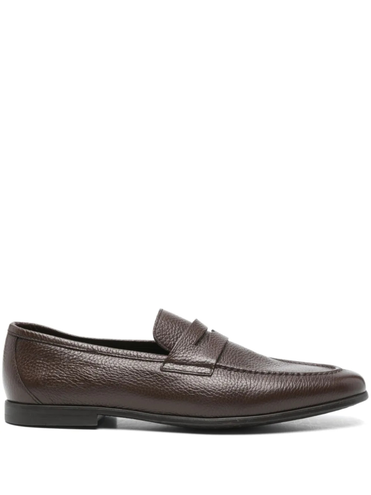 

Кожаные мокасины Canali, коричневый