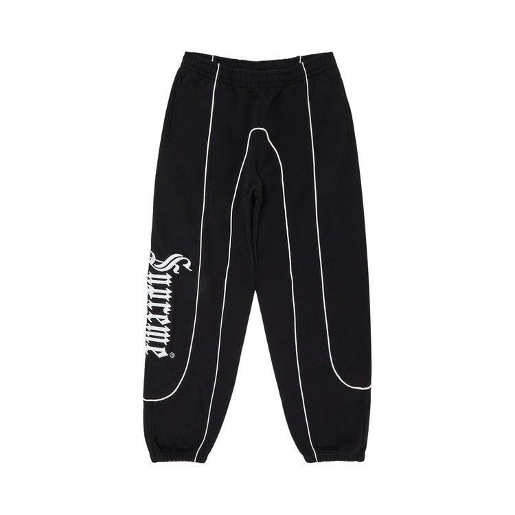 

Спортивные брюки Supreme Curve Piping Sweatpant, Black