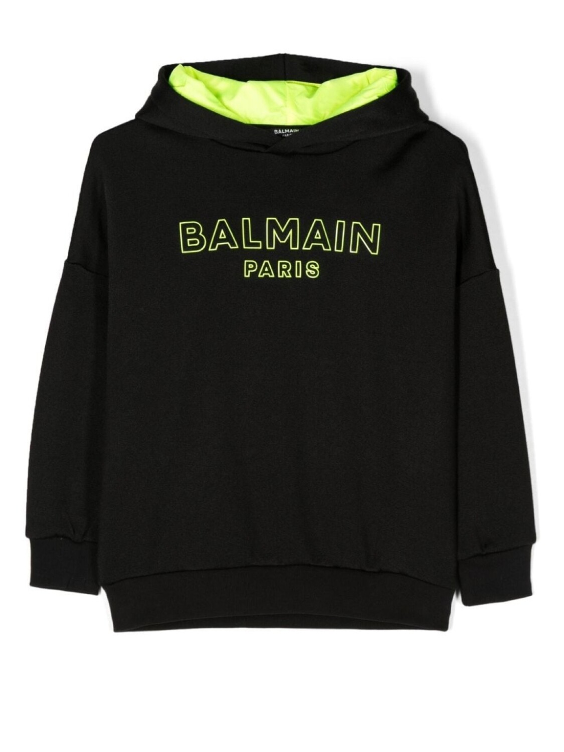 

Balmain Kids худи с логотипом, черный