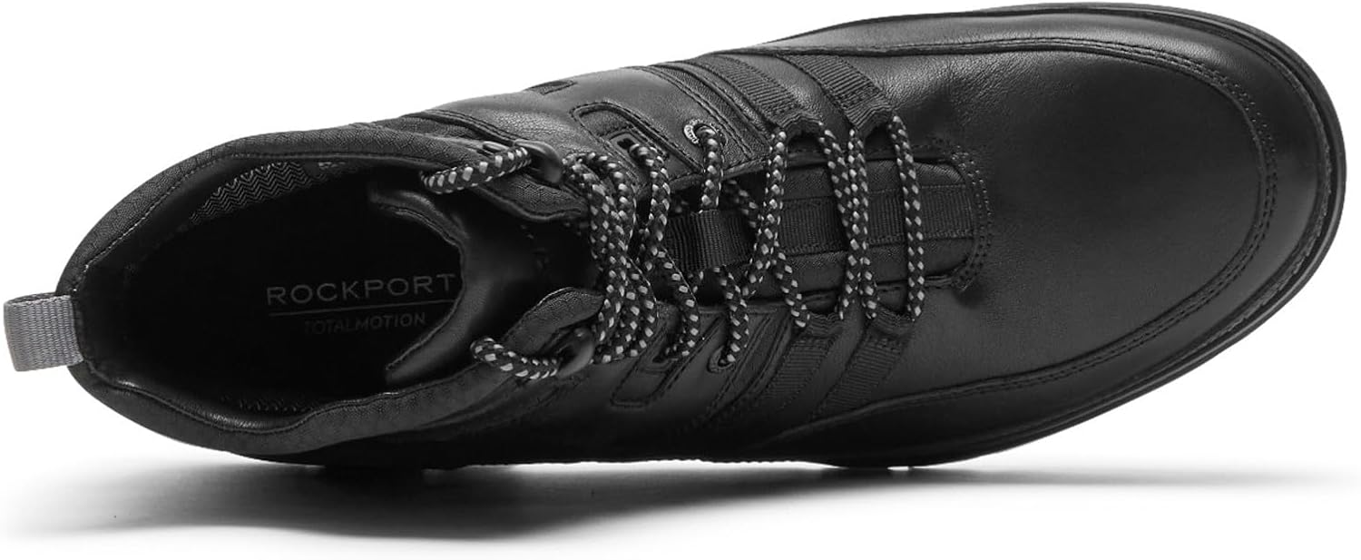 Мужские походные ботинки Rockport Total Motion Trek Umbwe Modern, черный — фото 4