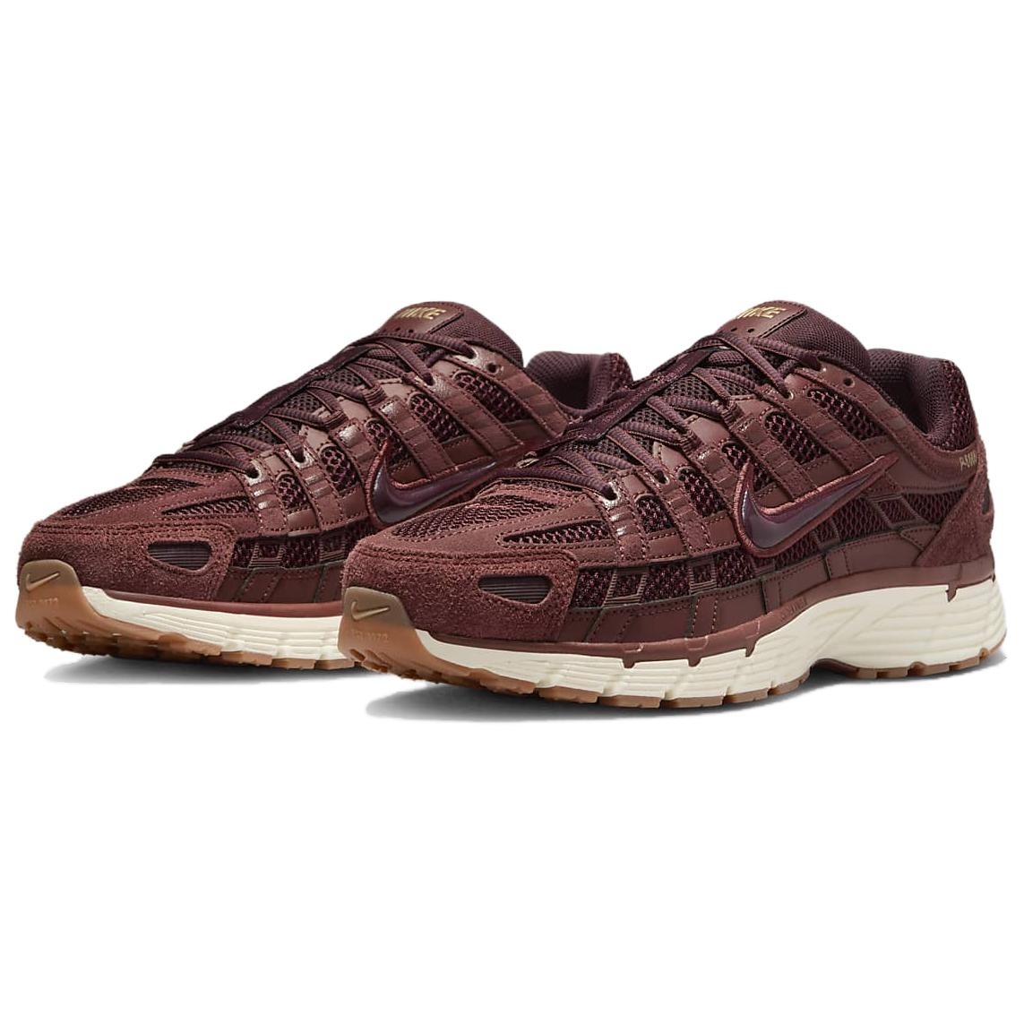 Кроссовки Nike P-6000 SE Dark Pony Metallic Gold — фото 3