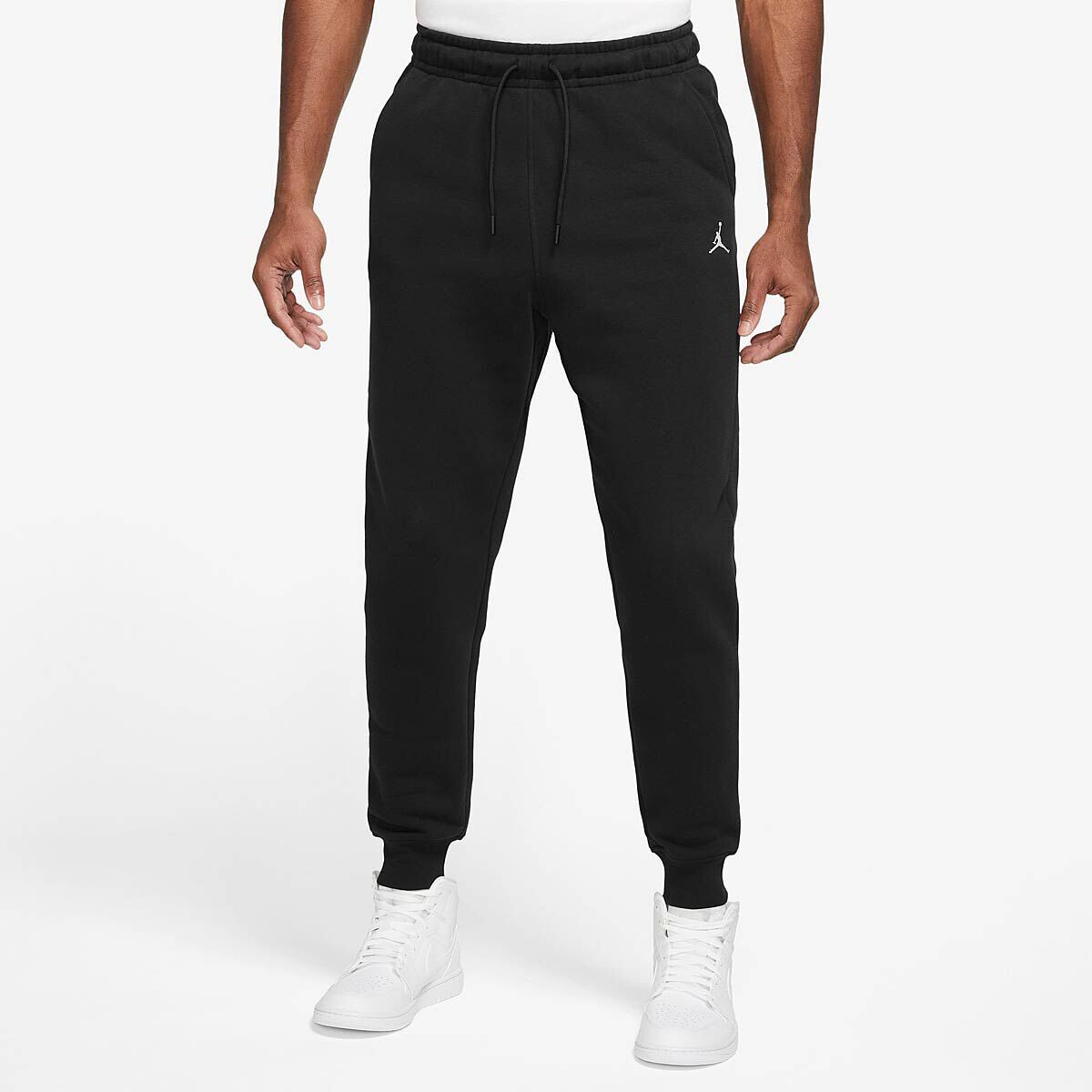 

Тренировочные брюки M J ESSENTIAL FLEECE PANTS Jordan, цвет Schwarz/Weiß