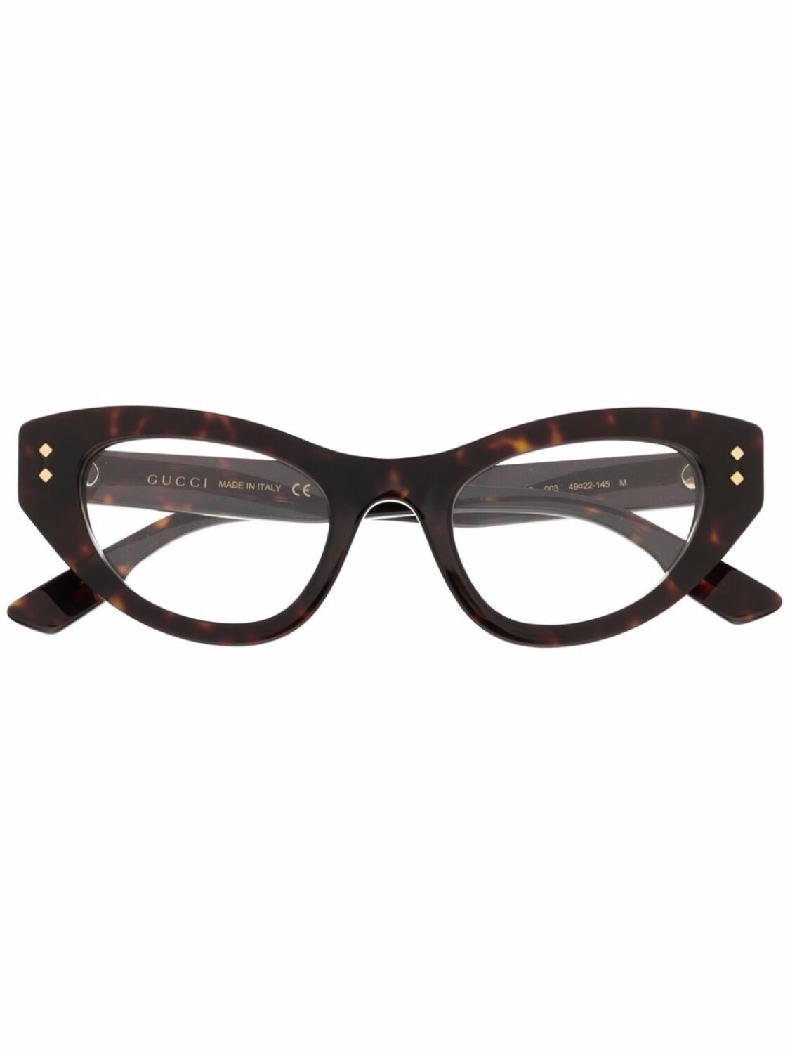 

Gucci Eyewear очки в оправе 'кошачий глаз', коричневый