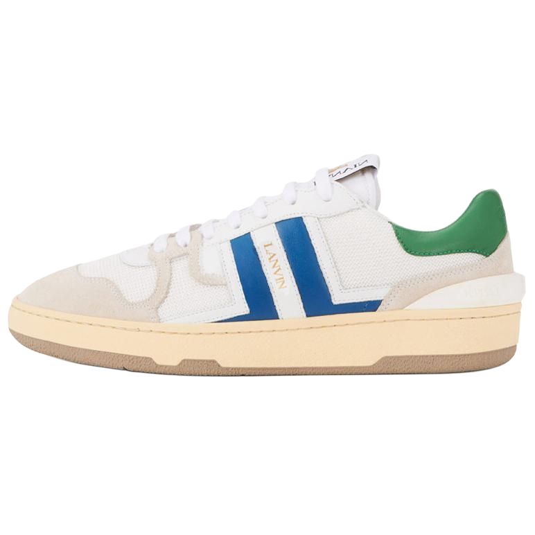 

Lanvin Кроссовки Clay Low для спорта и отдыха, мужские, белые, синие