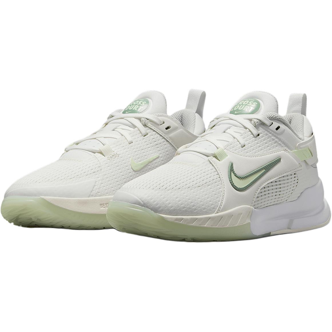 Nike Кроссовки детские белые slip resistant cushioning low top lifestyle — фото 4