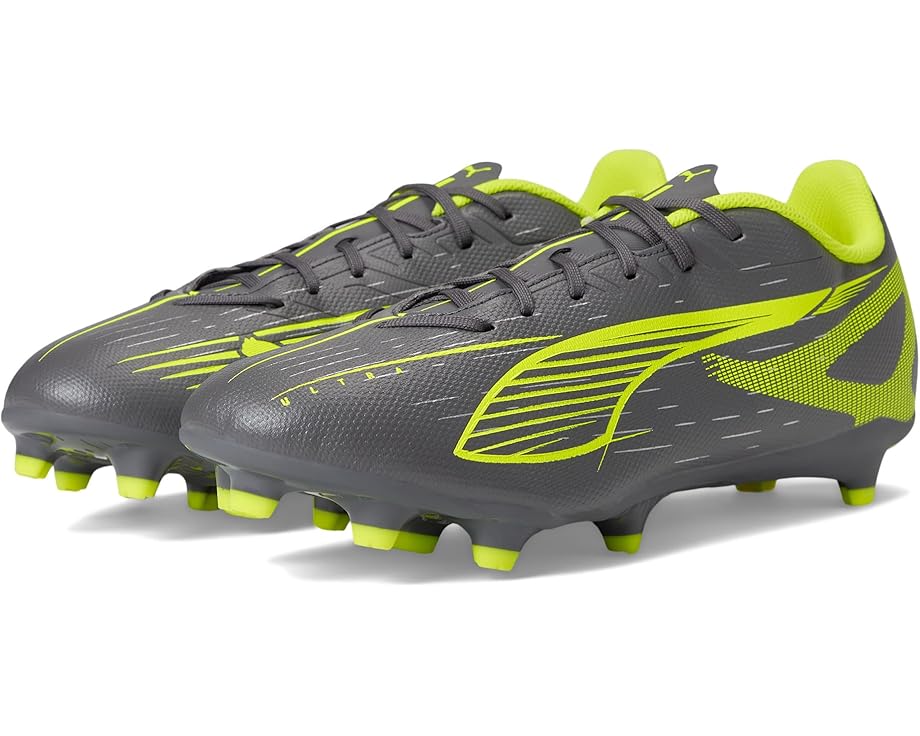 

Кроссовки PUMA Ultra 5 Play Firm, Artificial Ground Soccer Cleats, цвет Matte Aged Silver-Yellow Alert-Puma Aged Silver