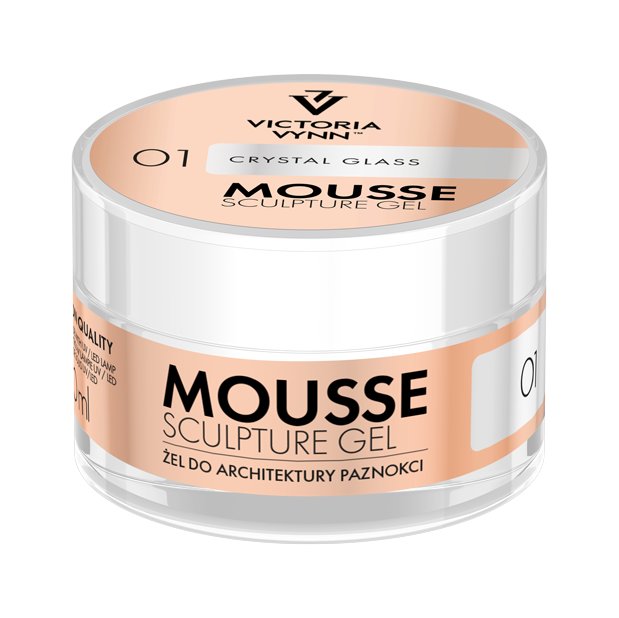

Mousse Sculpture Gel 01 – Crystal Glass 50 мл Victoria Vynn