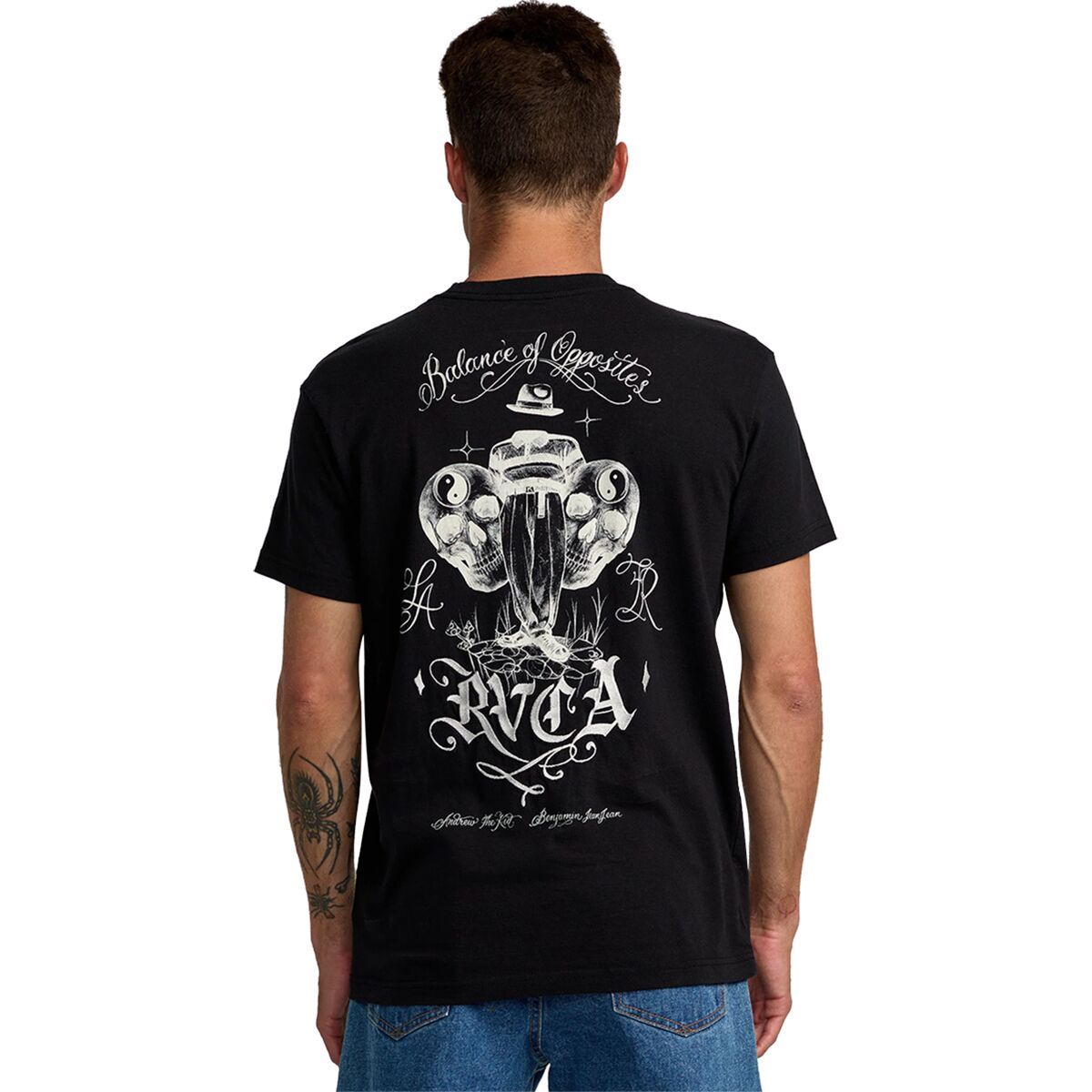 

Футболка с невидимым карманом Rvca, черный