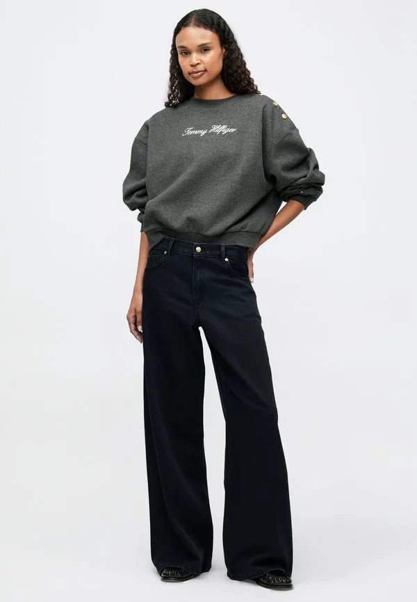 Нина с широкими ногами Tommy Hilfiger, Dark-Blue Denim — фото 4