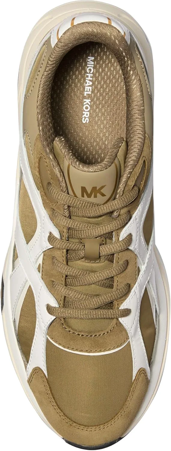 Мужские кроссовки Michael Kors Leo Trainer, зеленый — фото 3