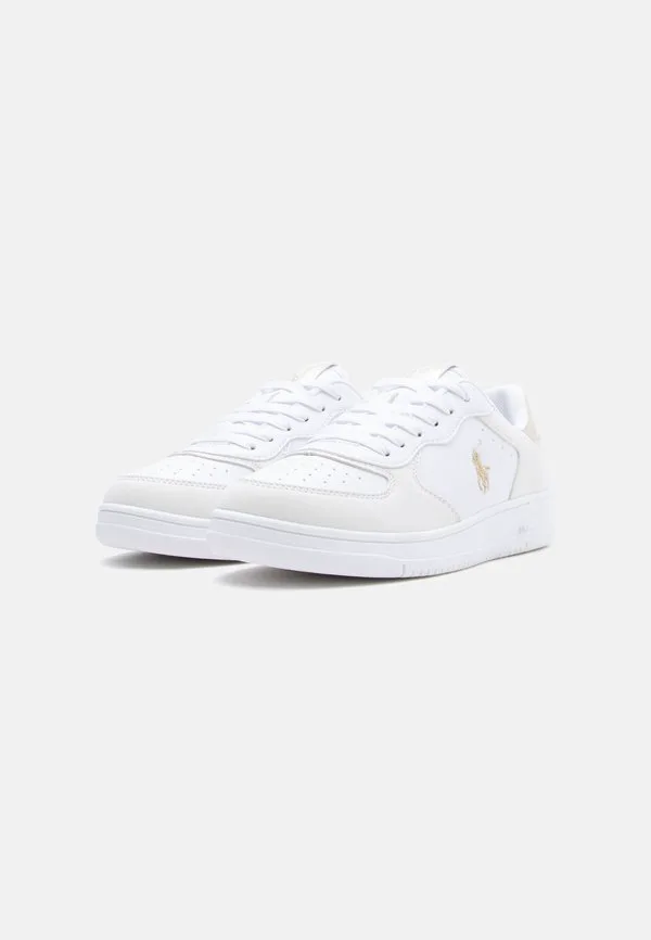 Кроссовки masters court унисекс Polo Ralph Lauren, White/Gold-Coloured Metallic/Gold-Coloured — фото 2