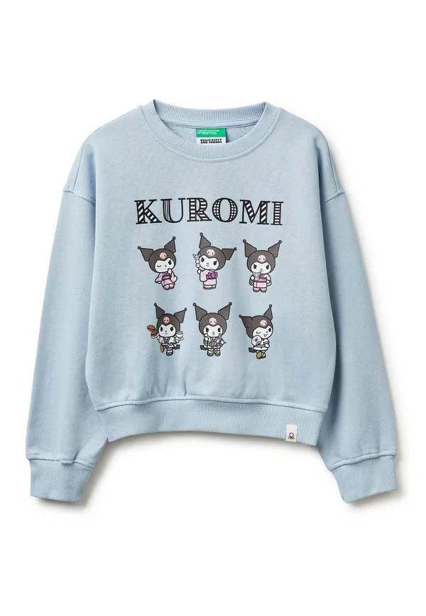 Толстовка kuromi hello kitty United Colors Of Benetton, Blue