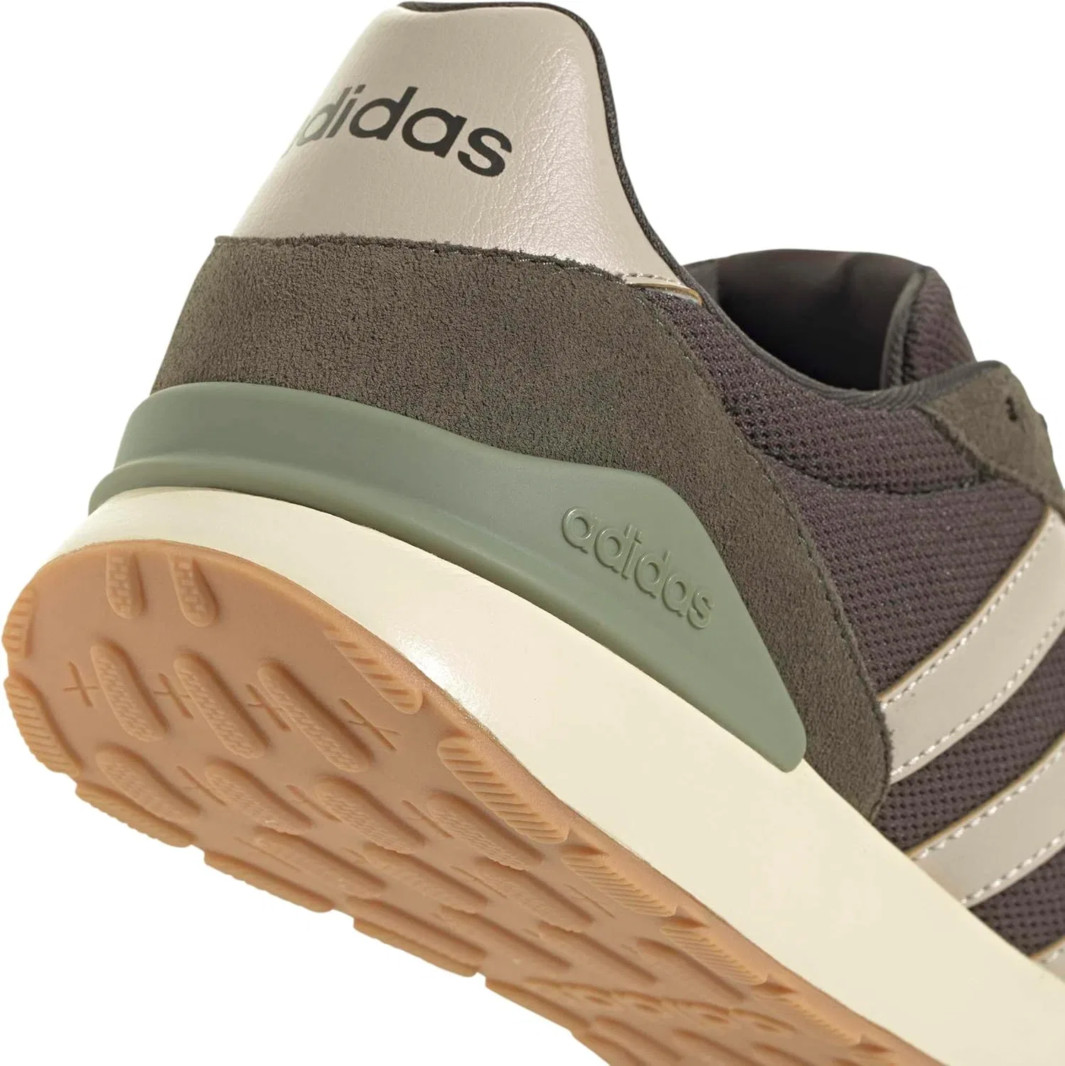 Мужские кроссовки Adidas Run 60s 4.0, Shadow Olive Wonder Beige Olive Strata — фото 4