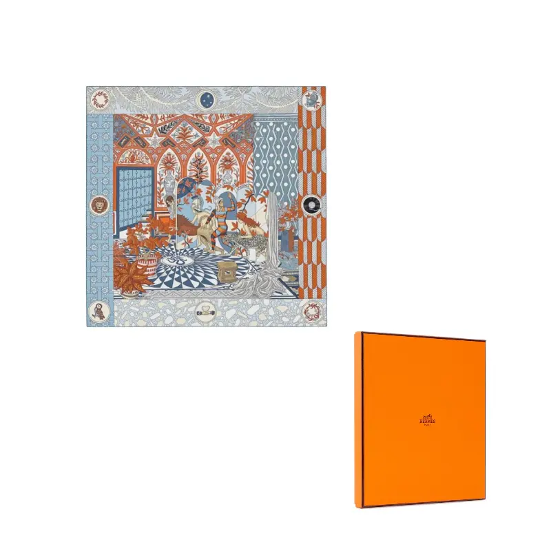 

HERMES Шёлковый шарф Multicolor, Multicolor