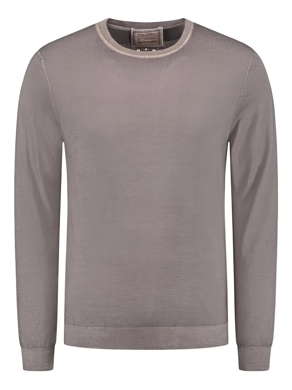 

Свитер с круглым вырезом Doriani Cashmere, коричневый