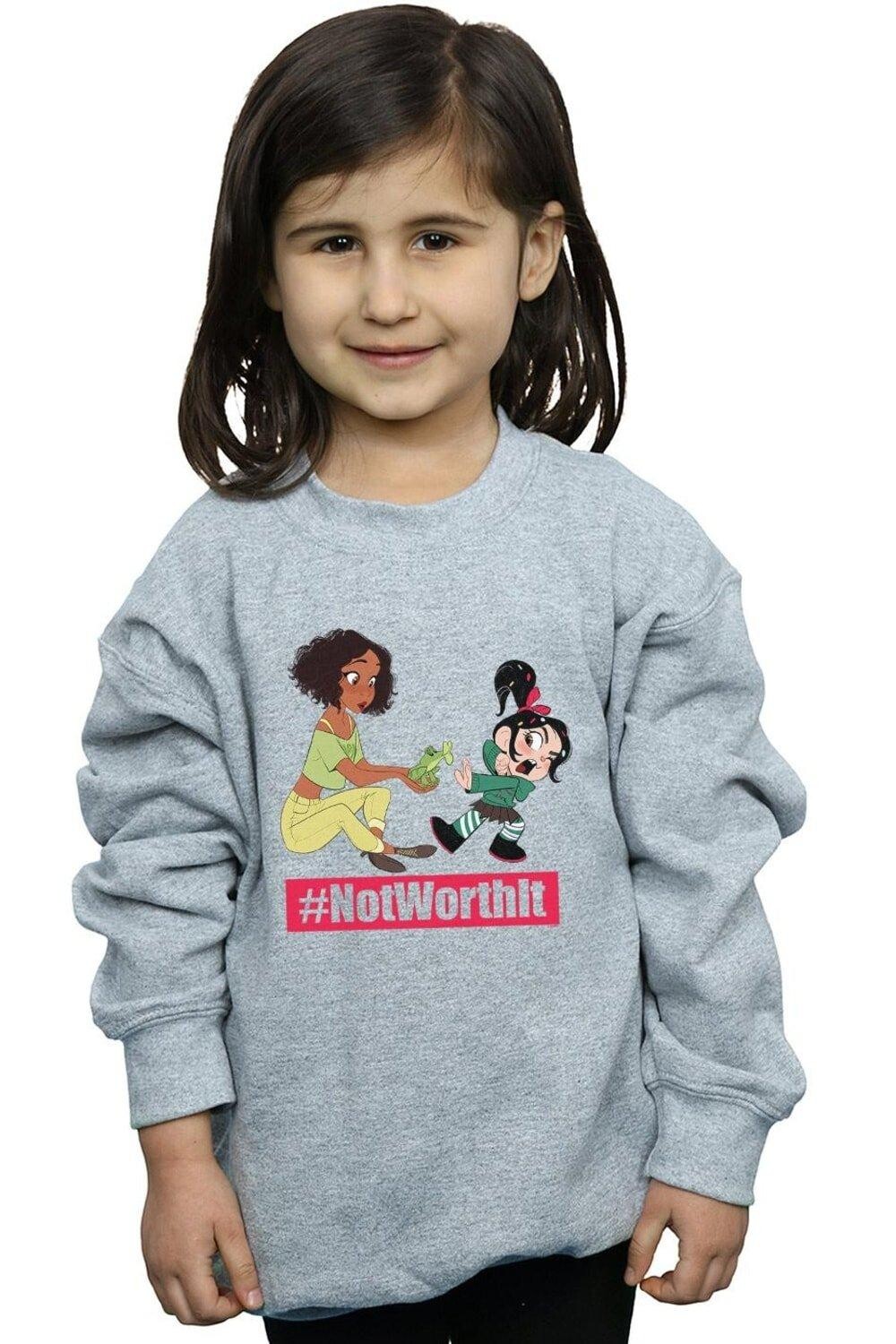 

Толстовка Wreck It Ralph Tiana And Vanellope Disney, серый