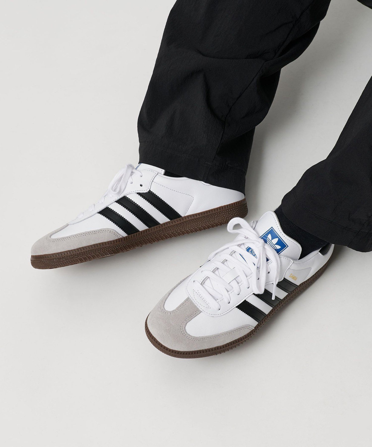 Кроссовки adidas Originals Samba OG Beauty&Youth United Arrows, WHITE — фото 2