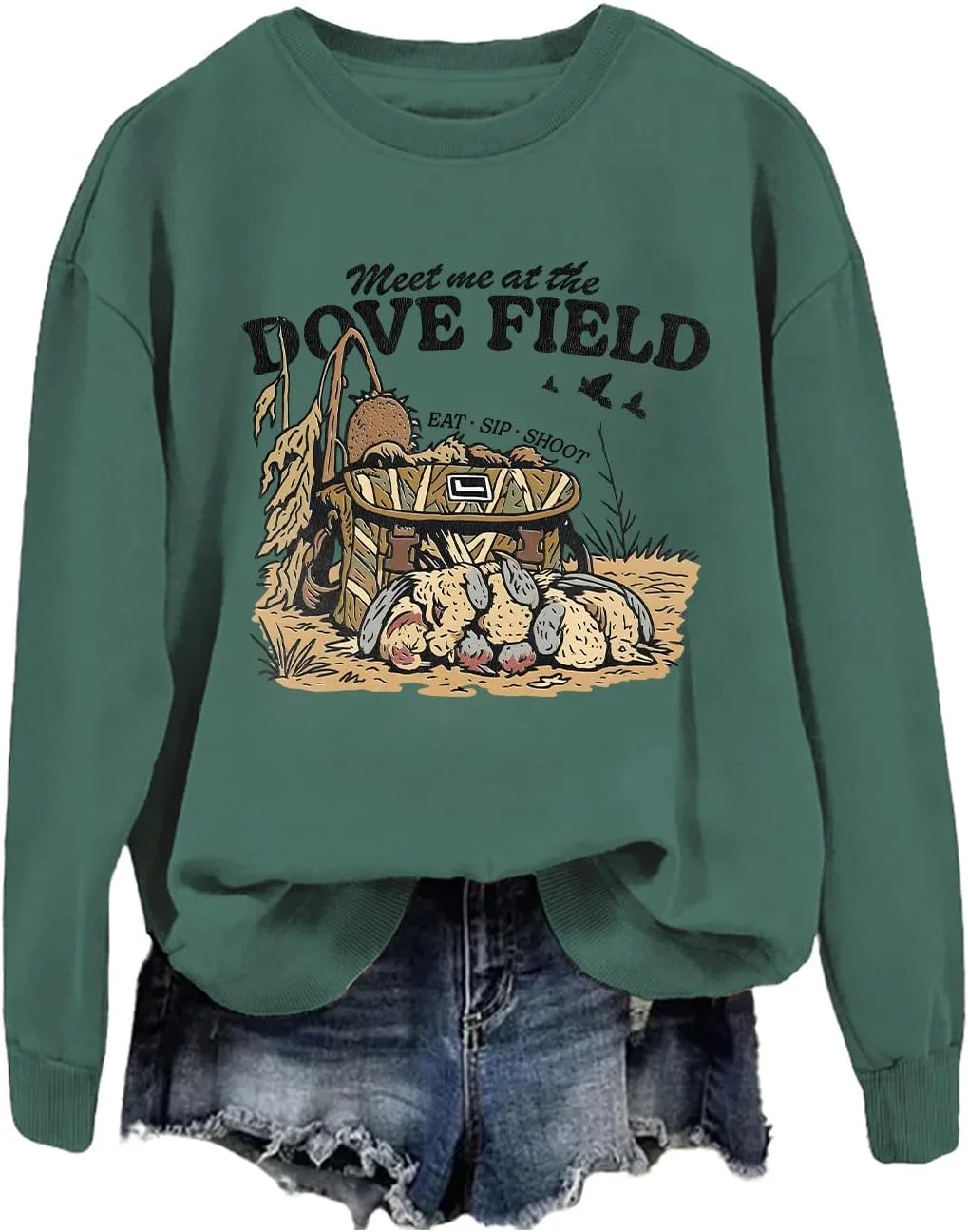 

Толстовка с капюшоном Dove Hunting Shirt Meet Me at the Dove Field