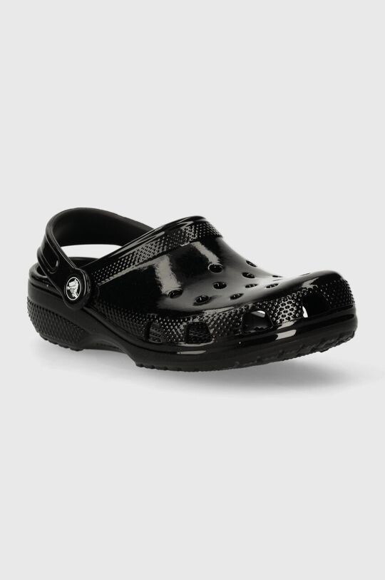 

Детские тапочки Classic High Shine Clog Crocs, черный