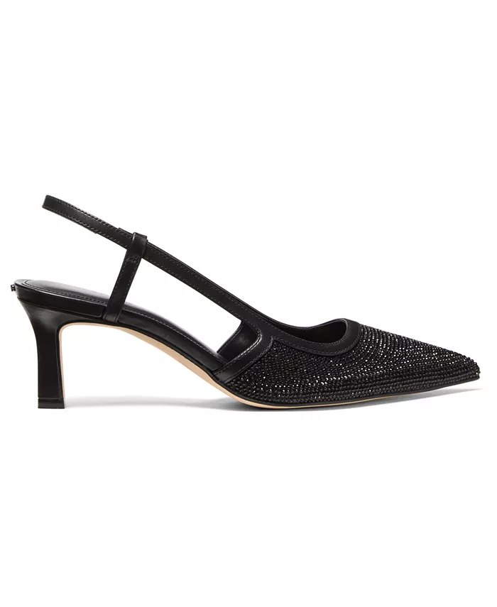 Женские туфли Alora Mid Sling Туфлиs Michael Kors, черный — фото 2