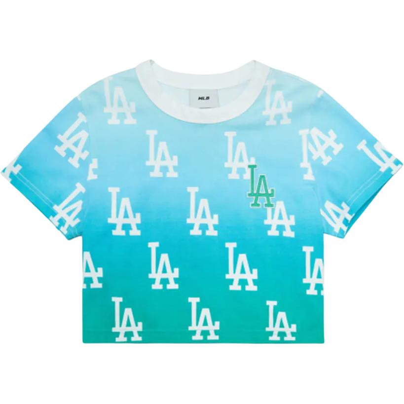 

MLB Градиентная футболка с монограммой Los Angeles Dodgers для женщин, светло-зеленая, Зеленый, MLB Градиентная футболка с монограммой Los Angeles Dodgers для женщин, светло-зеленая