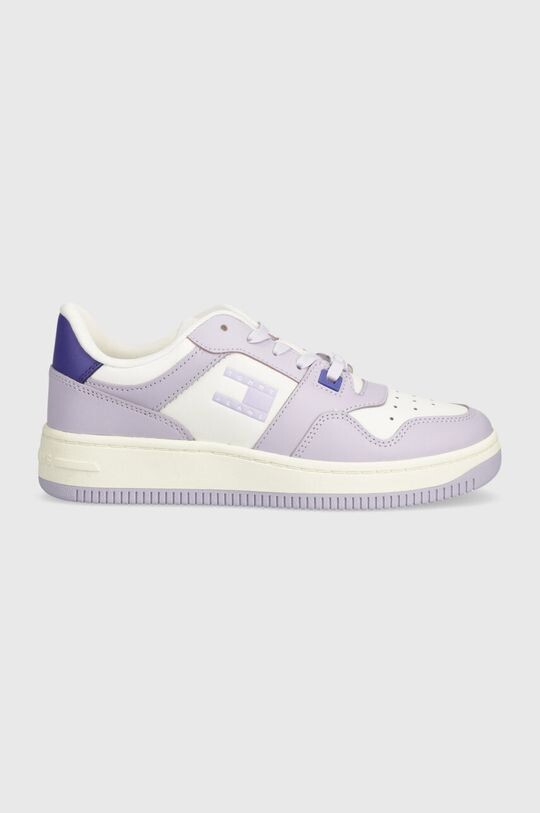 

Кроссовки TJW RETRO BASKET TONAL LOGO Tommy Jeans, фиолетовый