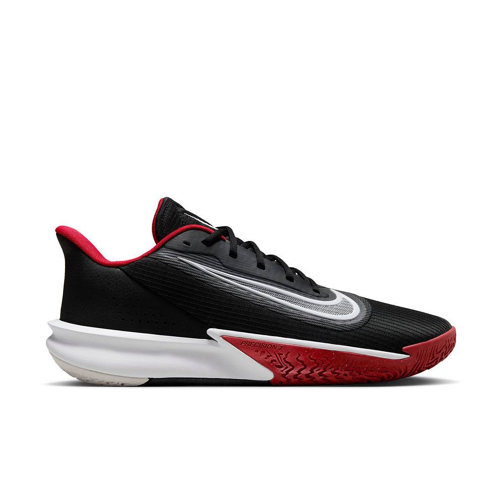 

Мужские баскетбольные кроссовки Nike Precision VII, цвет Black White Red