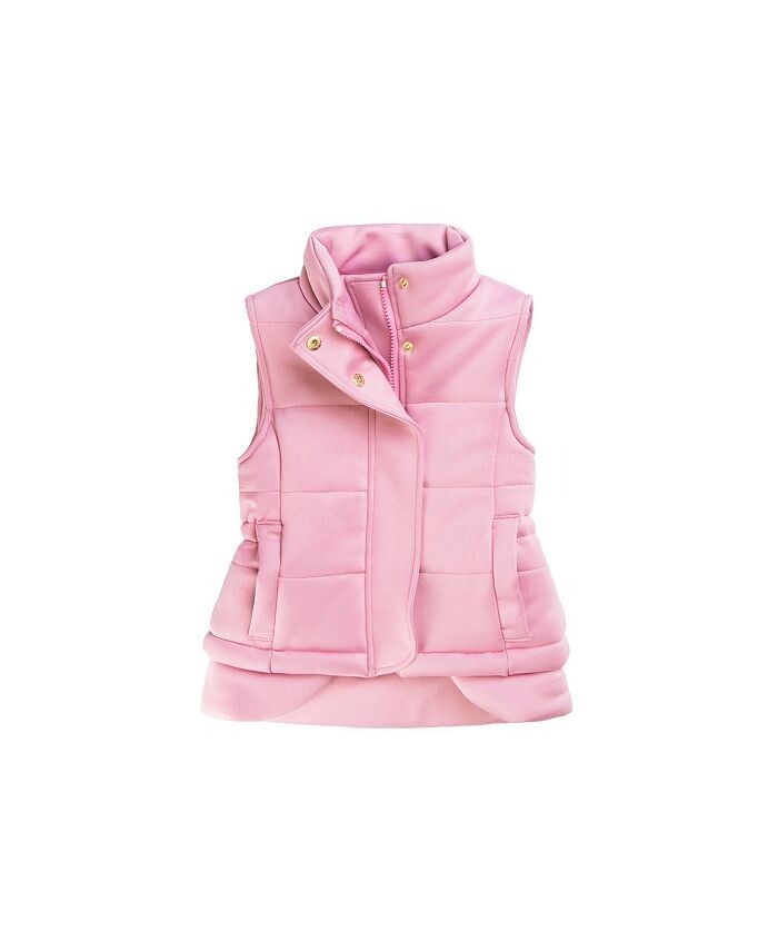 

Двойной трикотажный жилет freddie для больших девочек IMOGA Collection, розовый