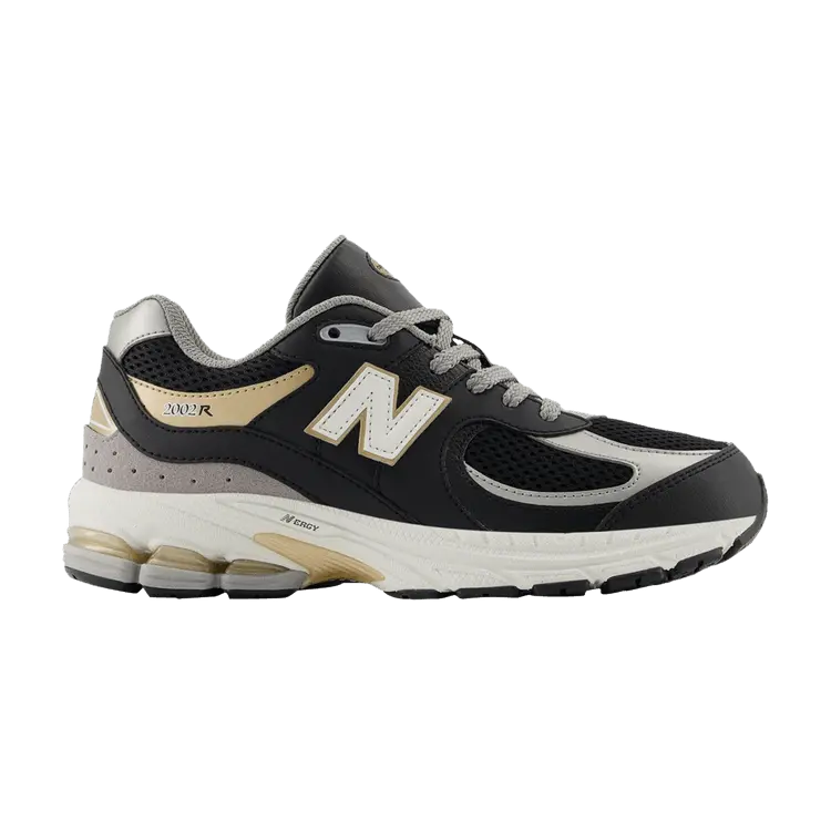 

Кроссовки New Balance 2002R Big Kid Black Sea Salt Gold, черный