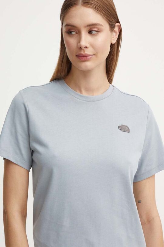 

Хлопковая футболка Natural Dye S/S The North Face, серый
