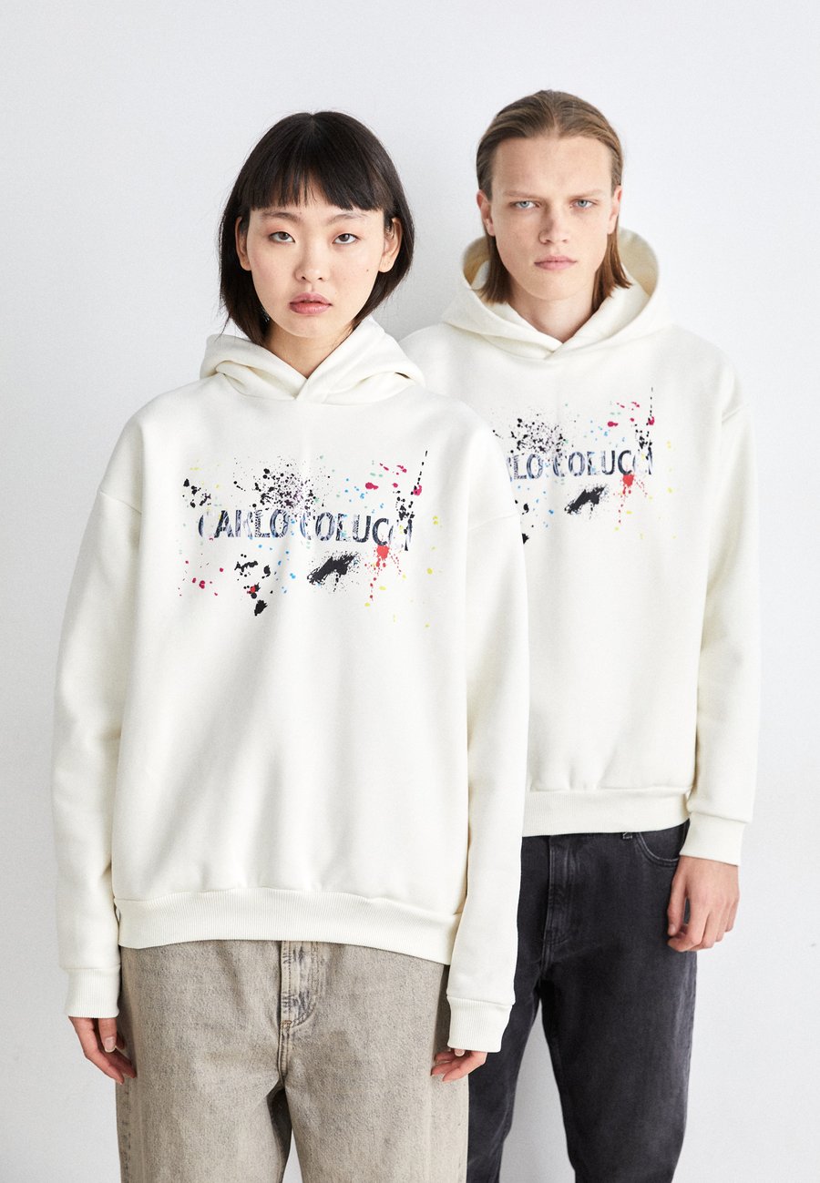

Толстовка Carlo Colucci HOODIE UNISEX, Offwhite/Off-White