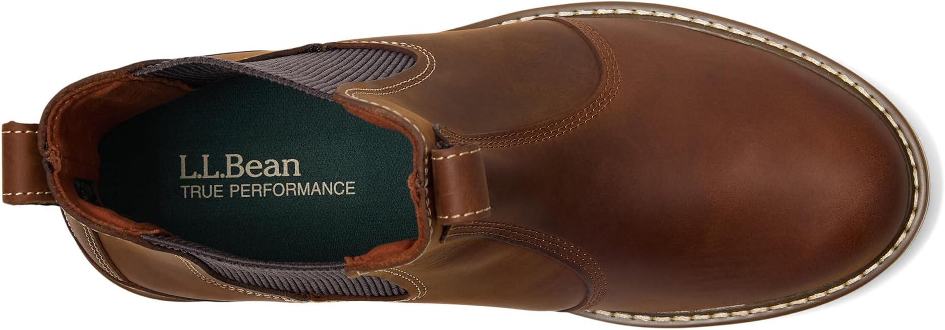 Ботинки L.L.Bean Stonington Chelsea Boot Leather, цвет Oakwood 1 — фото 2