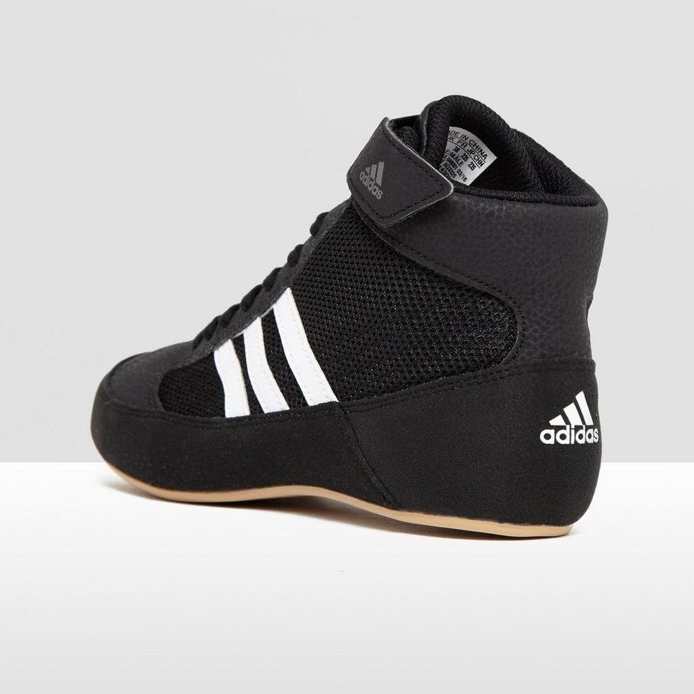 Мужские борцовские кроссовки adidas HVC 2, черный — фото 3