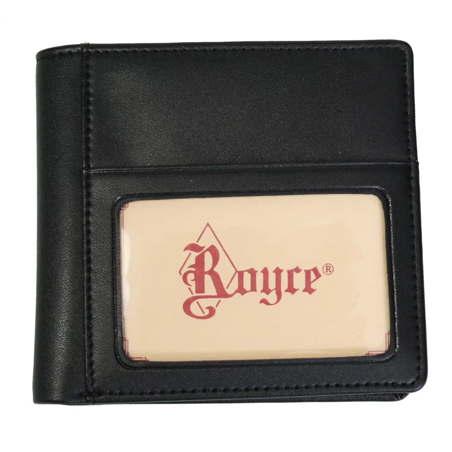 

Кожаный хипстерский кошелек Royce с двойным идентификатором Royce Leather