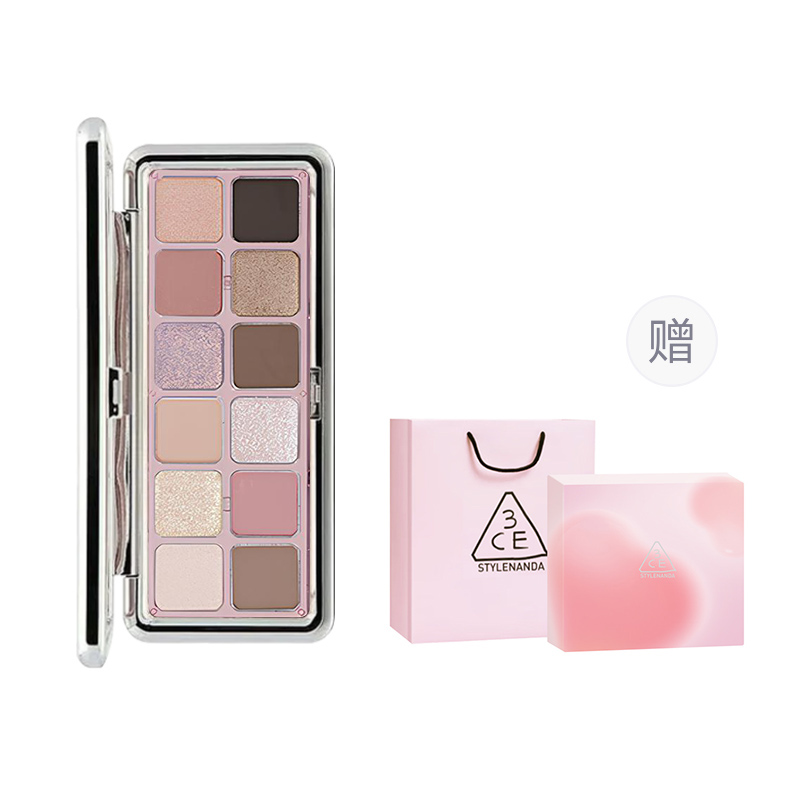 

Палитра теней для век Twelve Shades Natural Complexion, легко растушевывается, шиммер, матовые, перламутровые 3CE