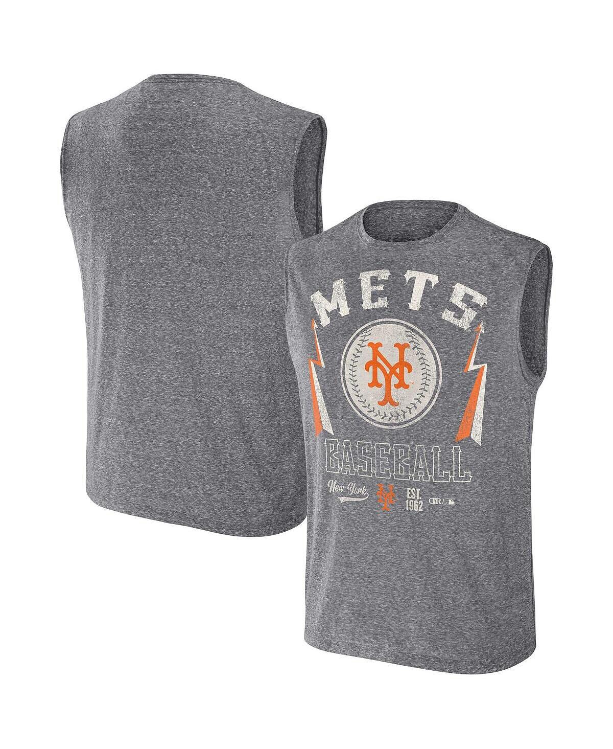 

Мужская майка Darius Rucker Collection от Charcoal New York Mets Muscle Tank Fanatics
