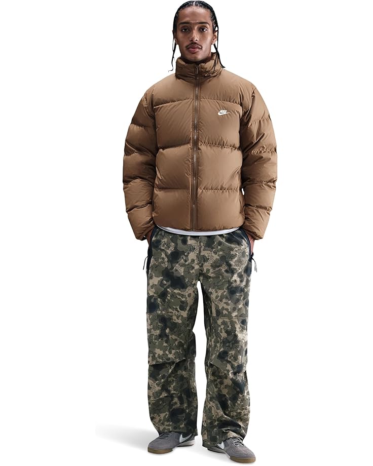 

Мужская куртка Nike Therma-Fit Club Puffer 650, Mosswood Brown/White