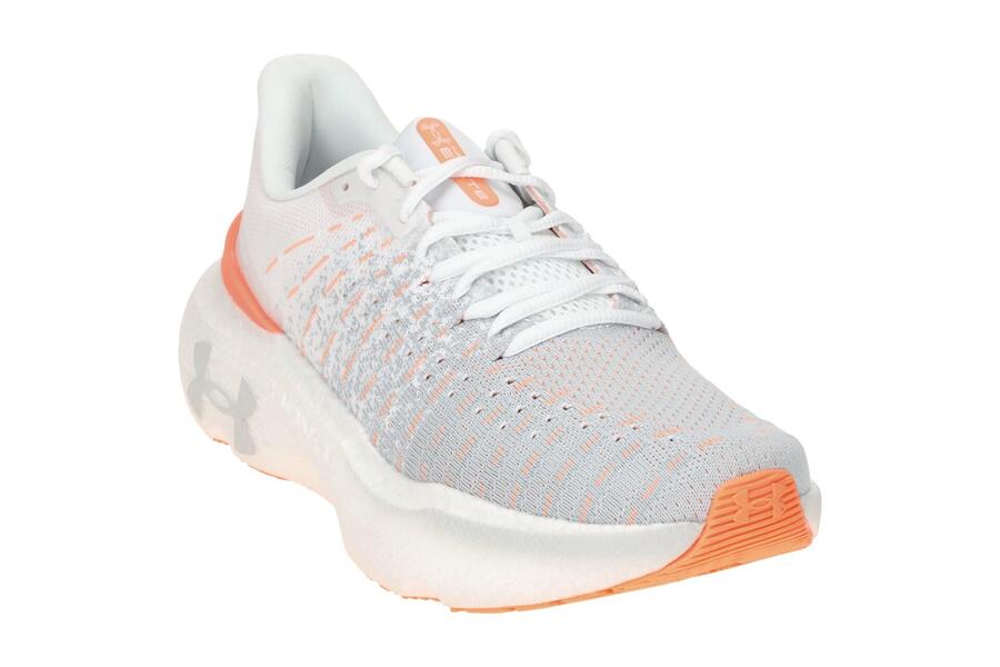Кроссовки Under Armour Infinite Elite серо-оранжевые мужские 3027189 — фото 3