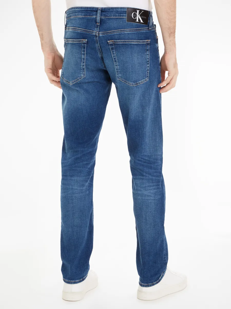 Узкие джинсы Calvin Klein Jeans "JeansSLIM NOS", джинсовый — фото 2