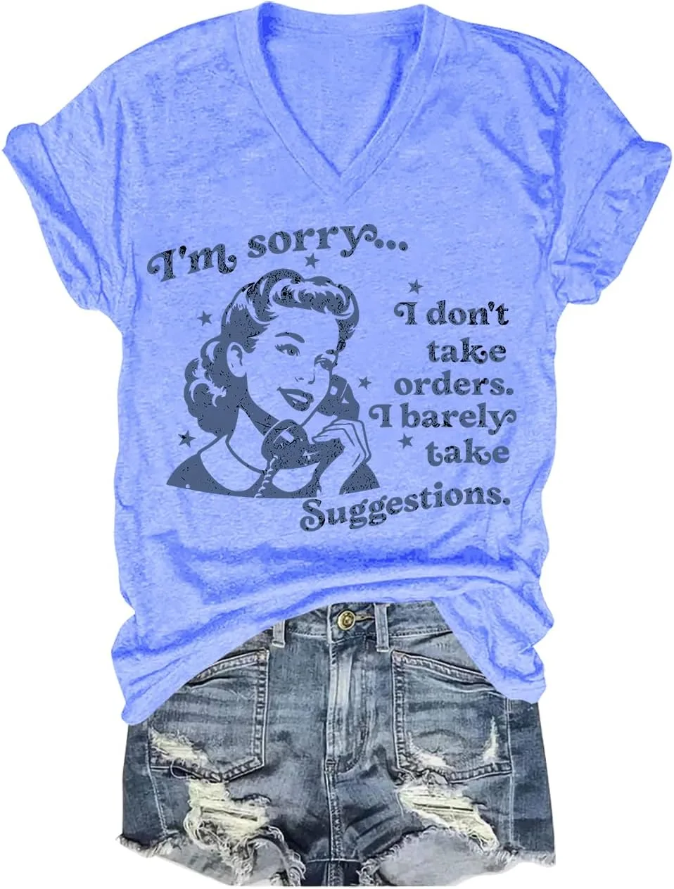 Футболка I Don't Take Orders I Barely Take Suggestions Unisex