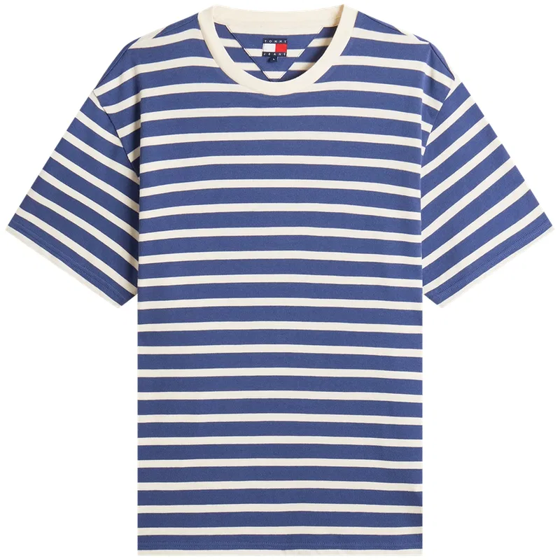 Футболка с полосками Tommy Hilfiger сине-белая