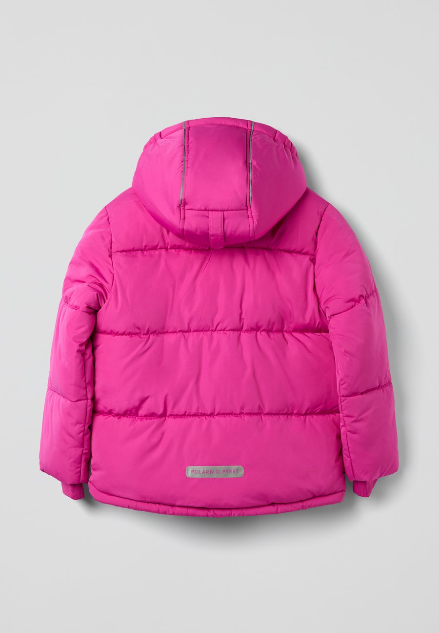 Зимняя куртка Polarn O. Pyret PADDED, Rose Violet/Pink — фото 2