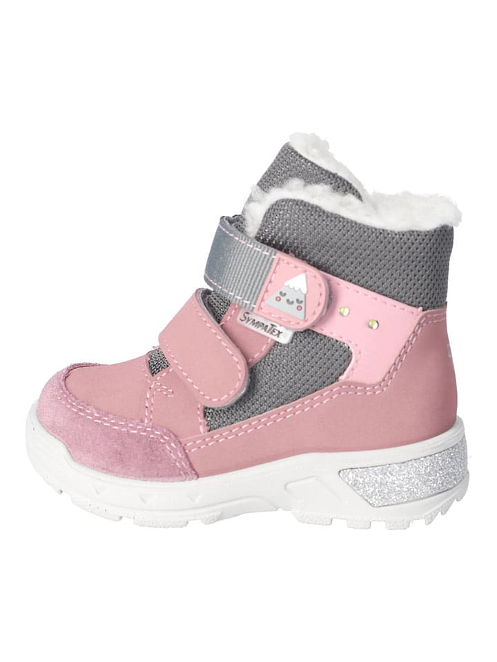 

PEPINO Зимние ботинки "Бенно" розового цвета