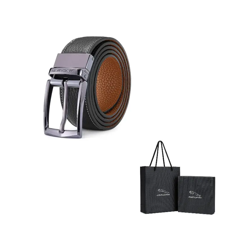 

JAGUAR Кожаный ремень мужской, Chromium