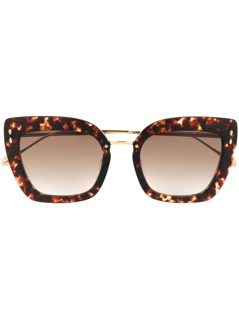

Очки в оправе 'бабочка' Isabel Marant Eyewear, коричневый