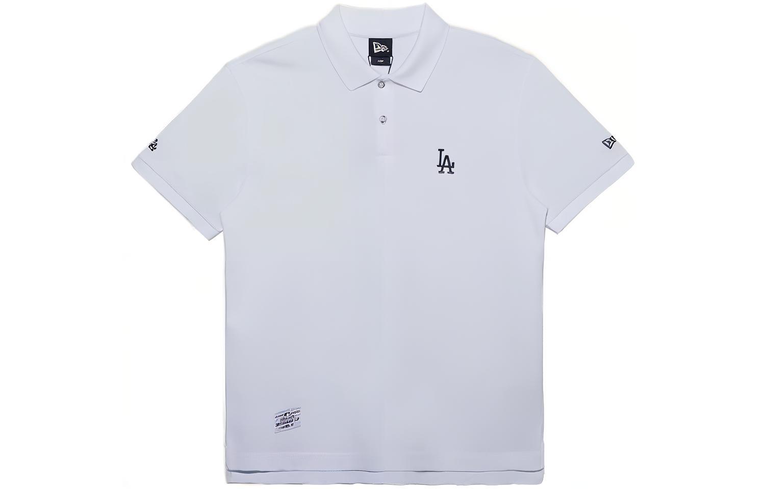 

New Era Белая поло SS23 для мужчин, Белый, New Era Белая поло SS23 для мужчин