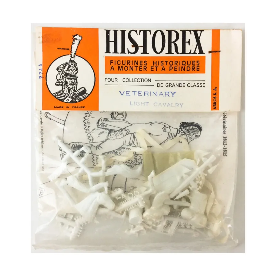 

Французская ветеринарная легкая кавалерия (1812-1815) (54 мм), Historical Miniatures (Historex)